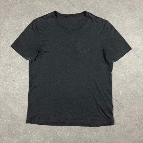 LOUIS VUITTON CLASSIC LOGO T-SHIRT GREY - (L)