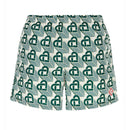 CASABLANCA GREEN HEARTS SWIM SHORTS
