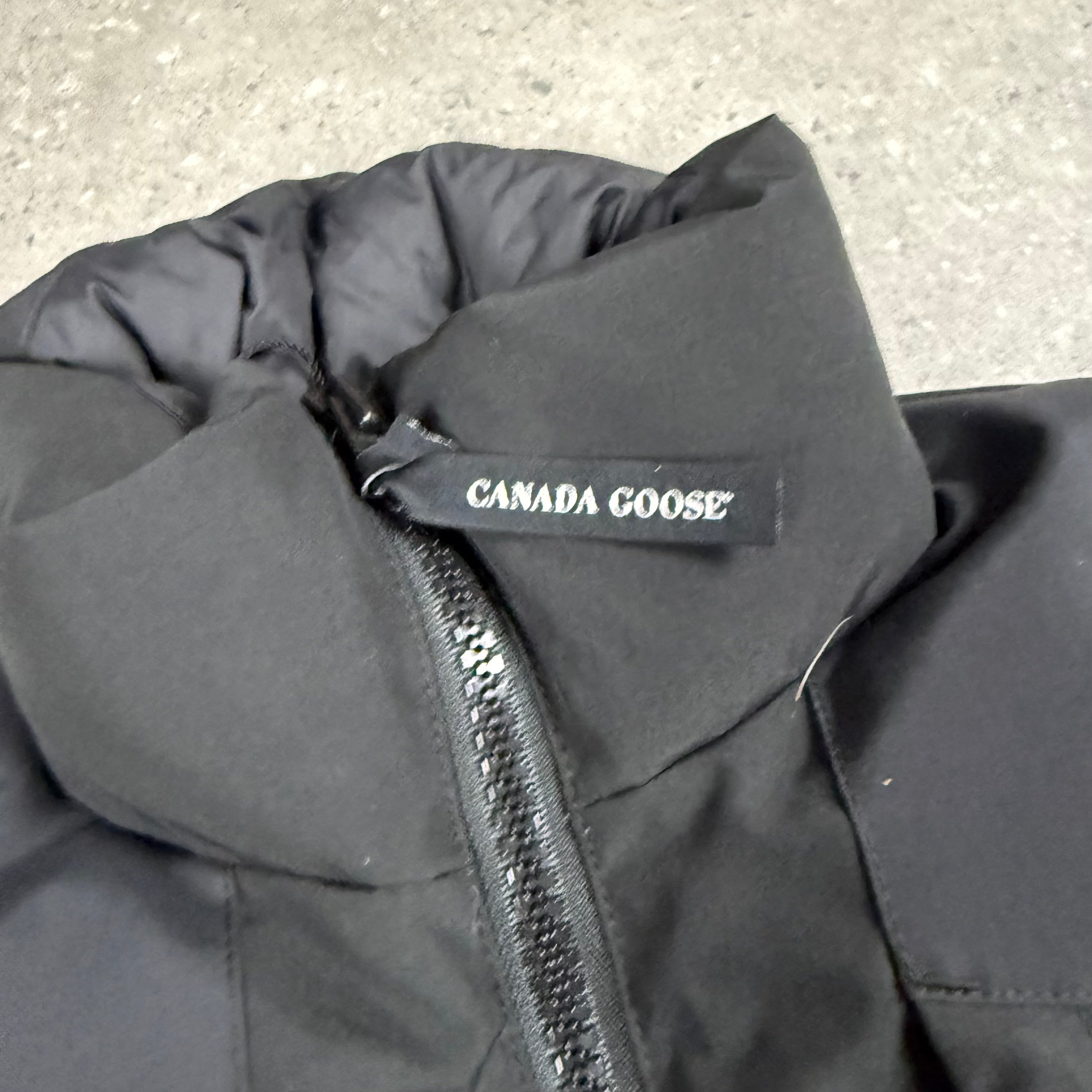 CANADA GOOSE GILET BLACK - (M)