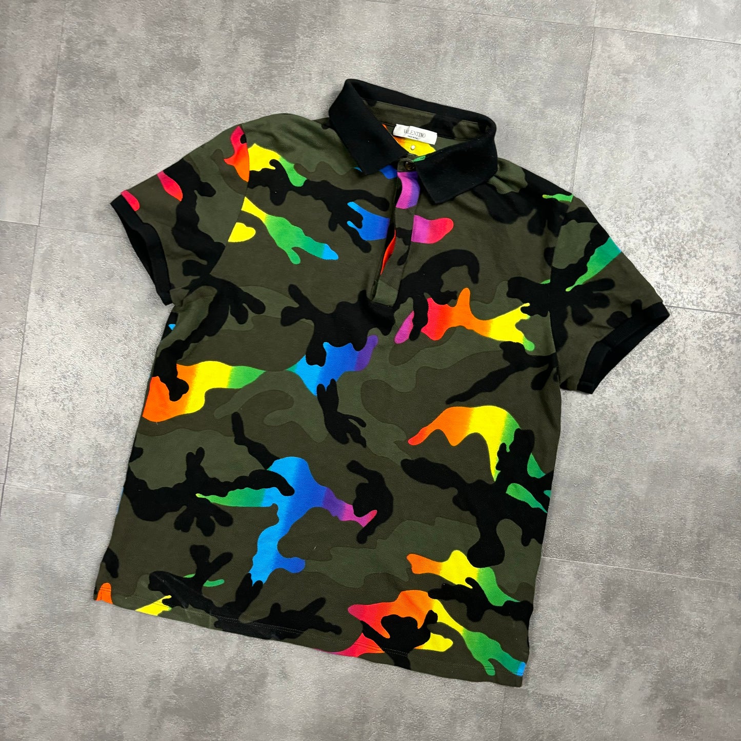 VALENTINO CAMO POLO (FITS XS)