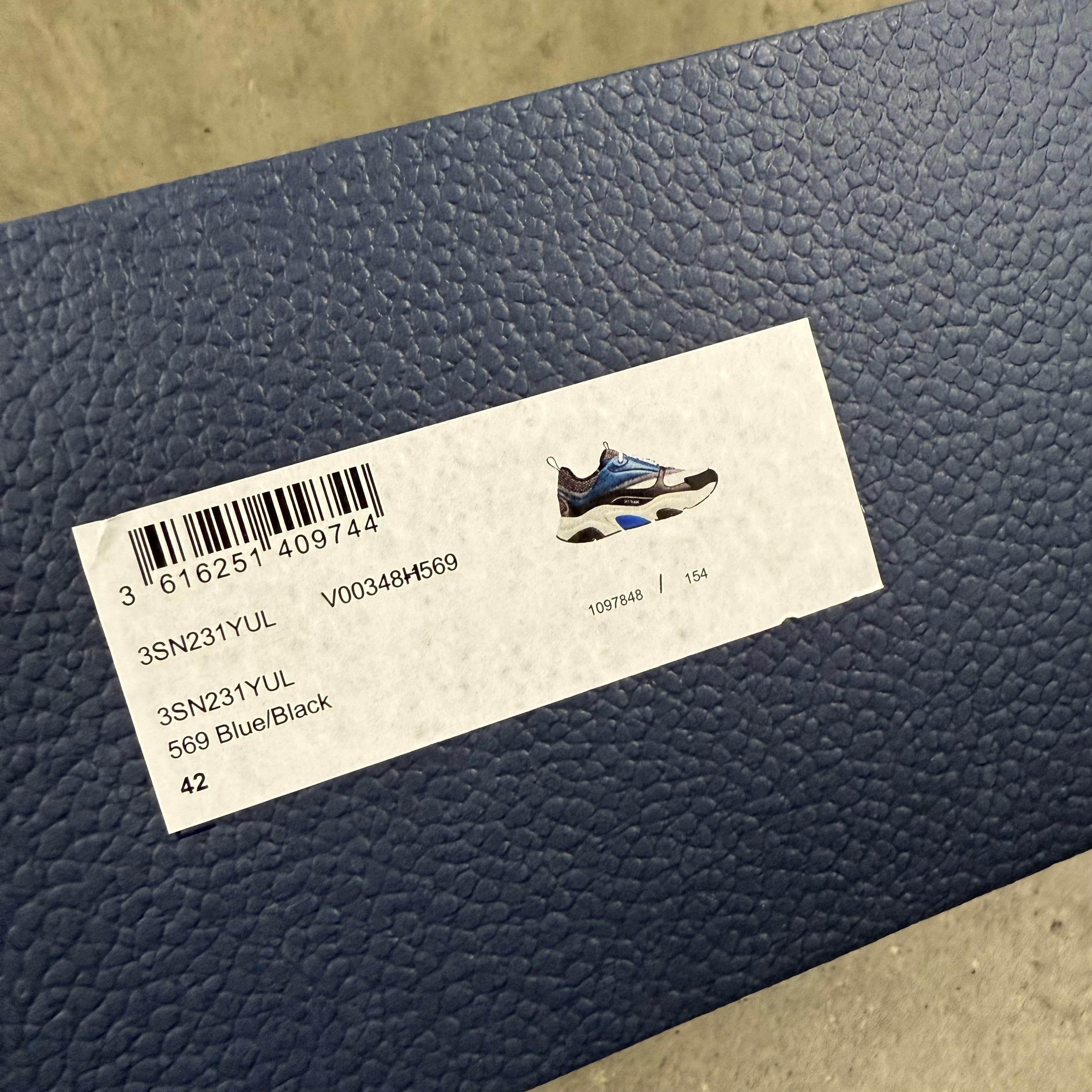 DIOR B22 NAVY - (EU42 / UK8)