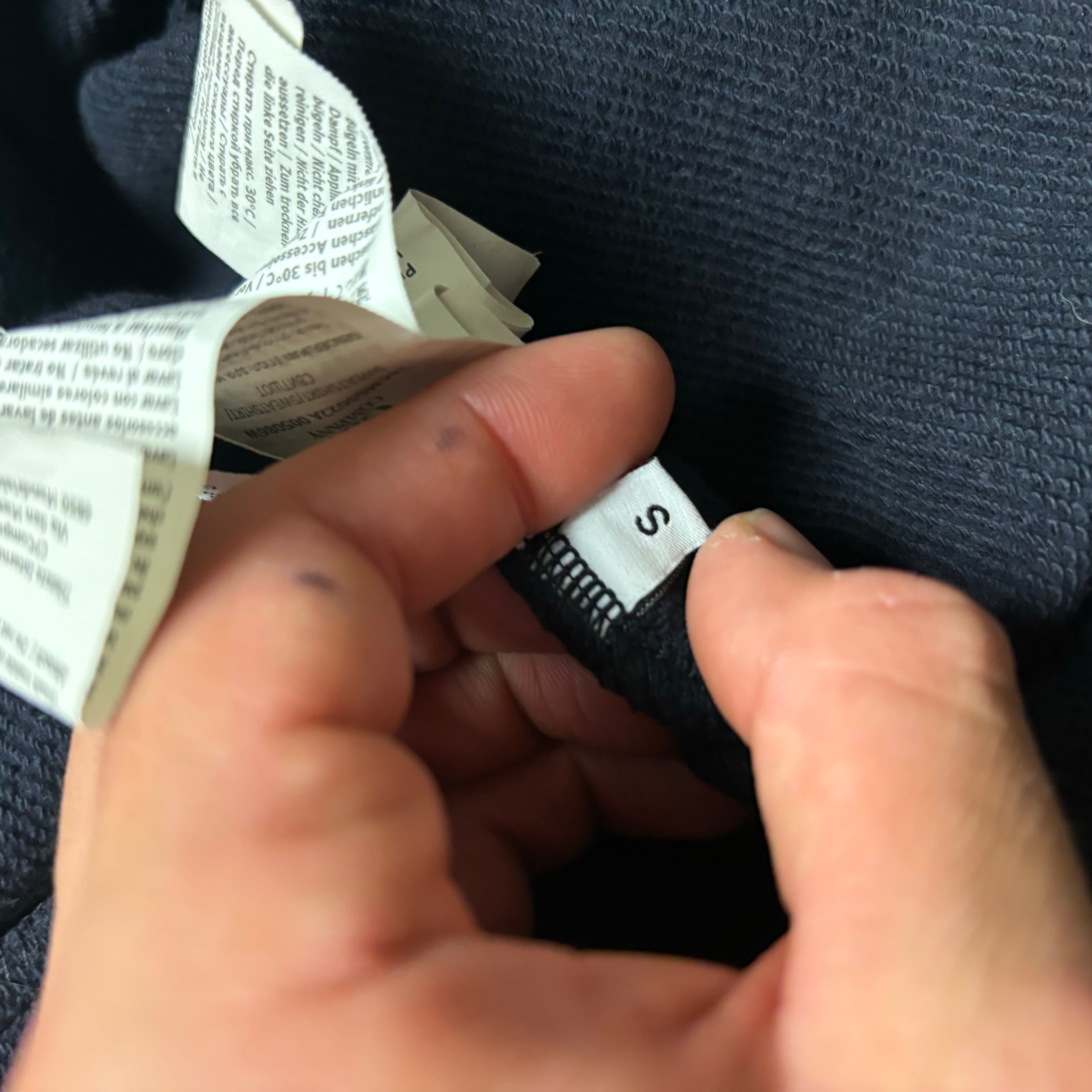 CP COMPANY NAVY JUMPER - (S)