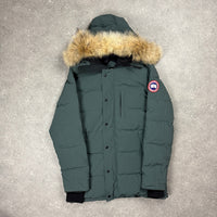CANADA GOOSE CARSON PARKA SLATE GREEN - (L)
