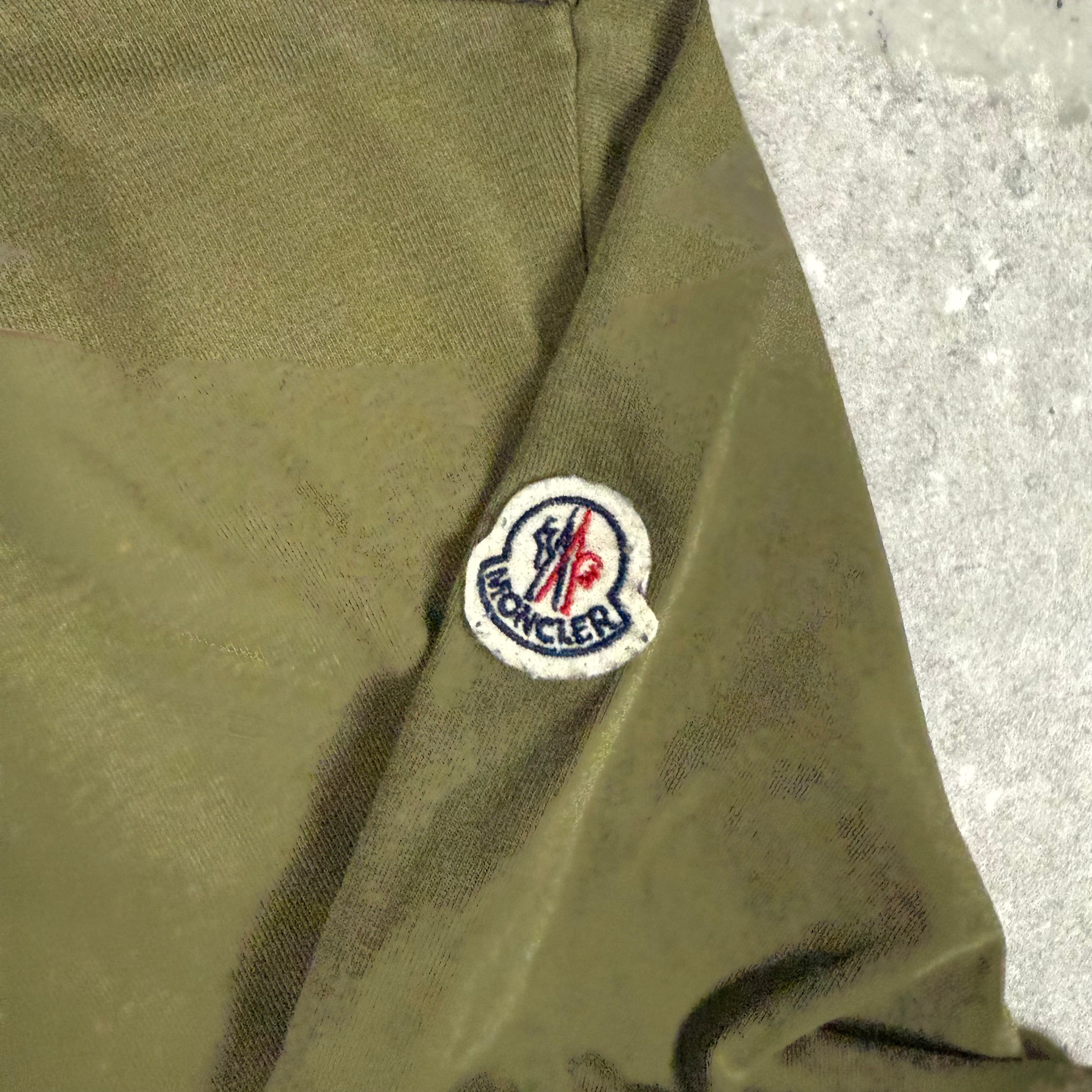 MONCLER MAGLIA T-SHIRT KHAKI - (S)