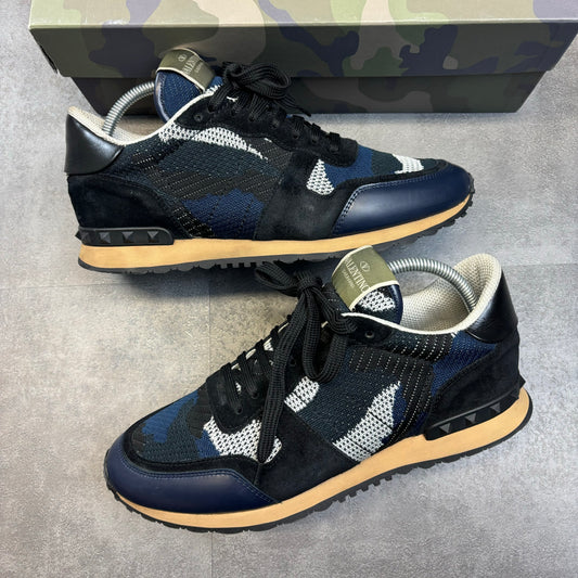 VALENTINO ROCKRUNNERS NAVY (FITS 7/8)