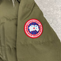 CANADA GOOSE CARSON PARKA MILITARY GREEN  - (S)