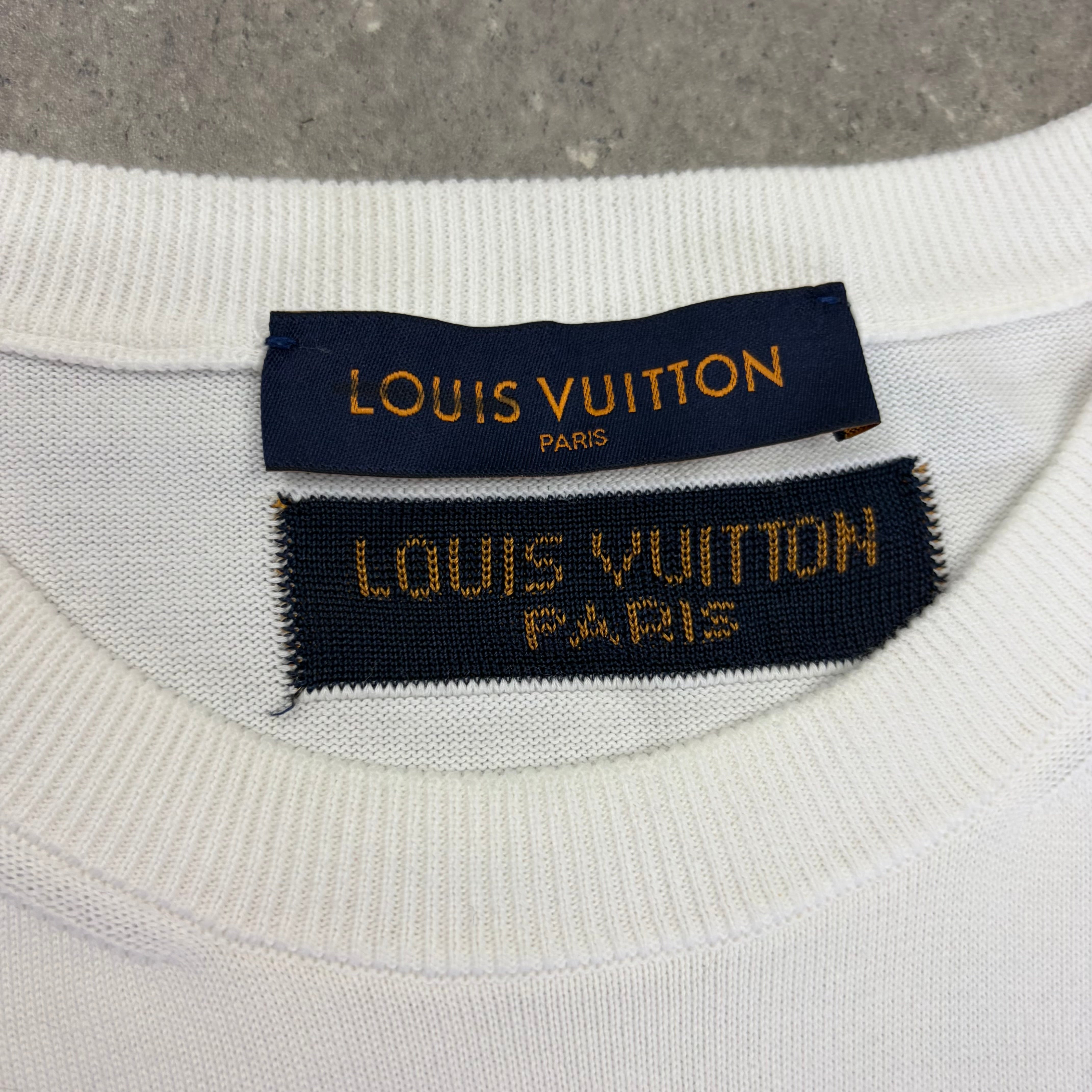 LOUIS VUITTON MAISON T-SHIRT WHITE - (M)