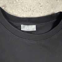 DIOR ASHAM T-SHIRT BLACK - (M)