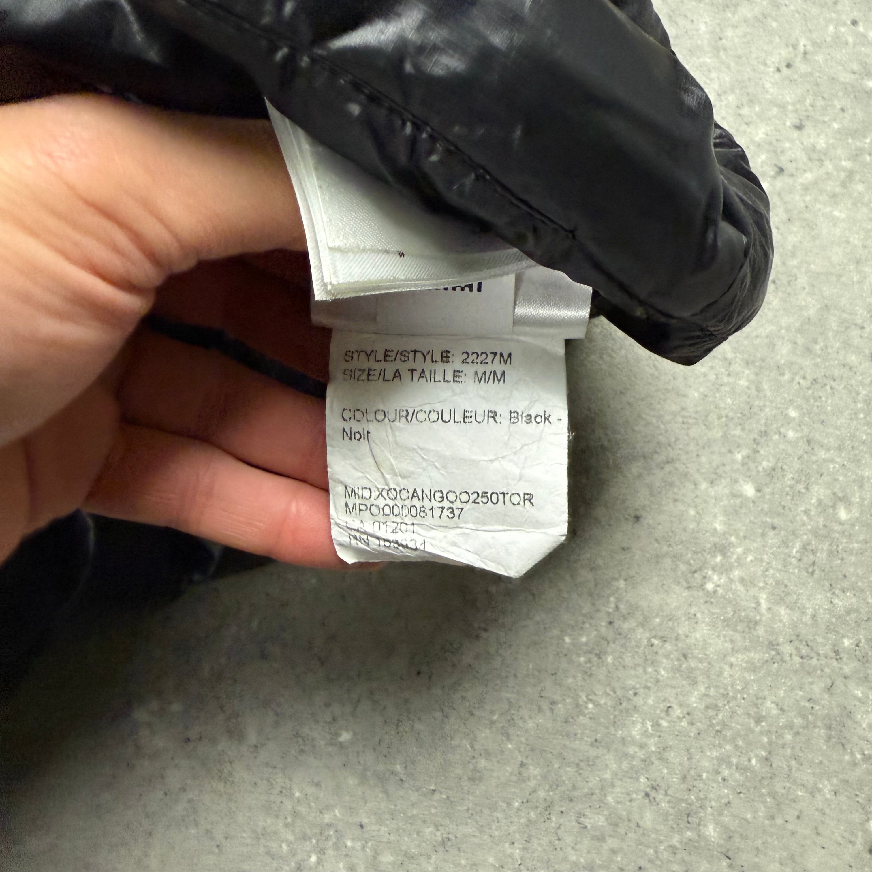 CANADA GOOSE CROFTON JACKET BLACK - (M)