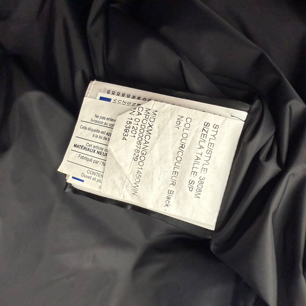 CANADA GOOSE WYNDHAM PARKA BLACK - (S)
