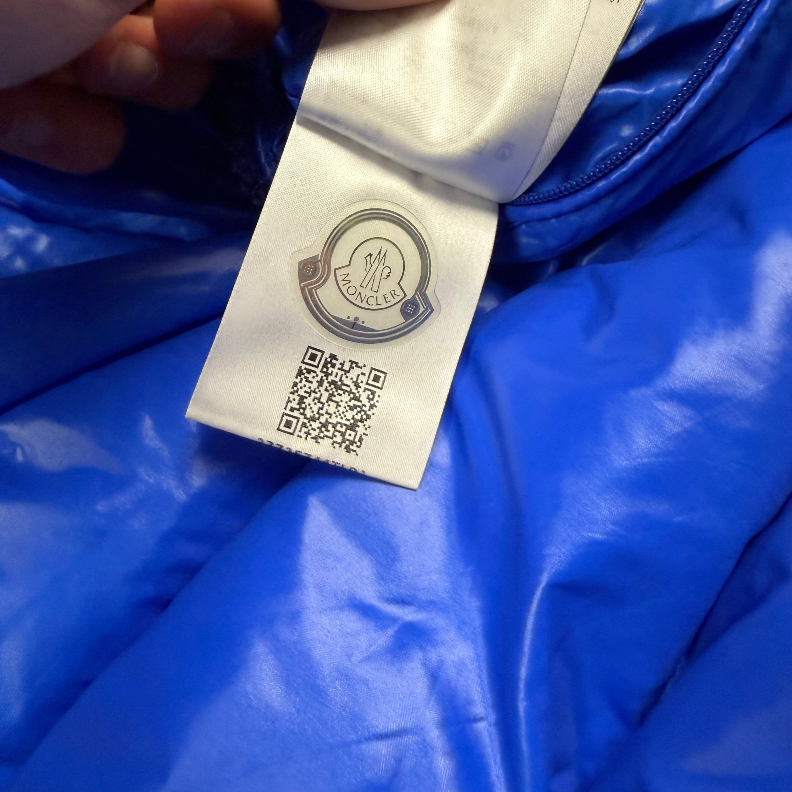 MONCLER MAYA JACKET BLUE - SIZE 1 (S)