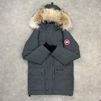 CANADA GOOSE EMORY PARKA GREY - (S)