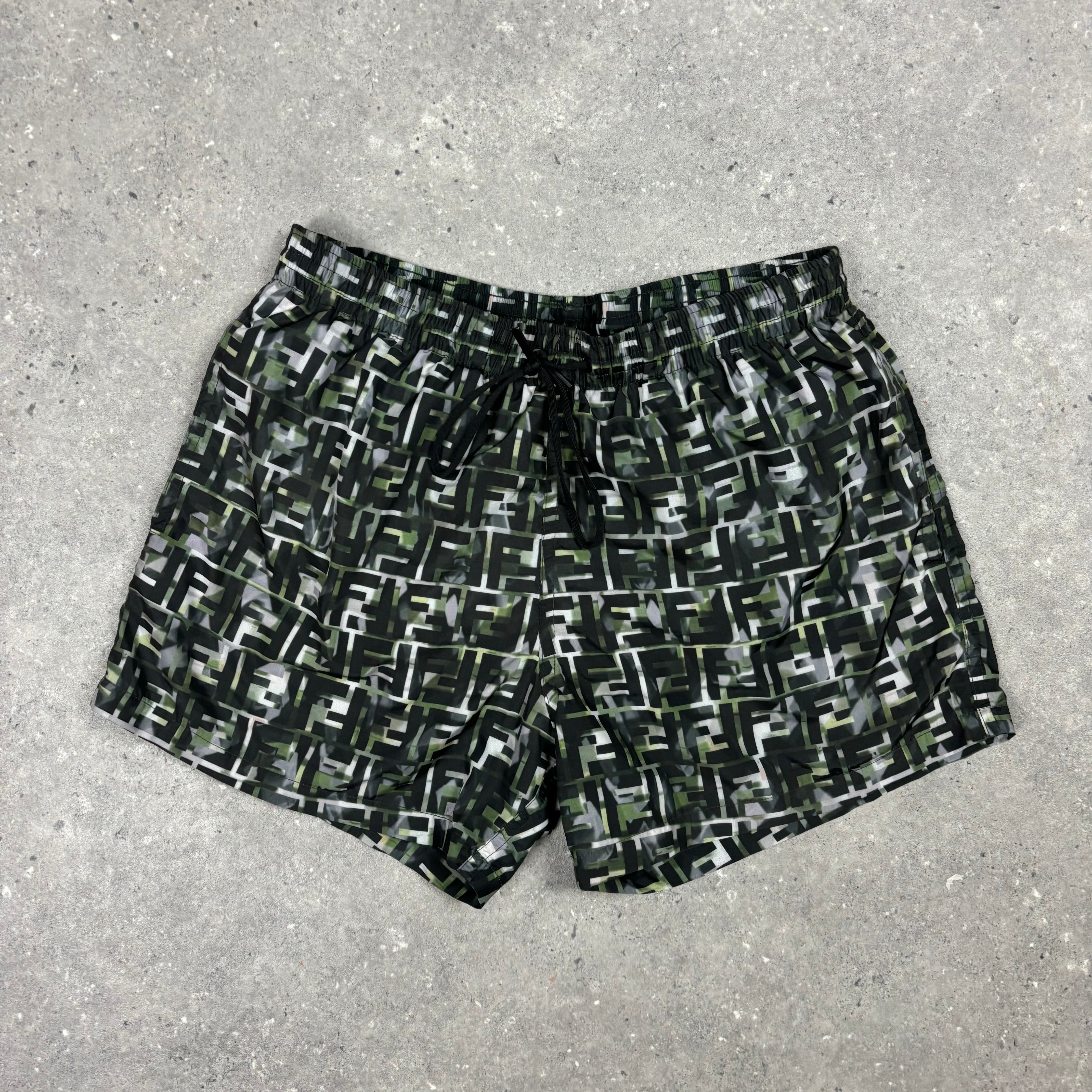 FENDI SWIM SHORTS - (FIT S)