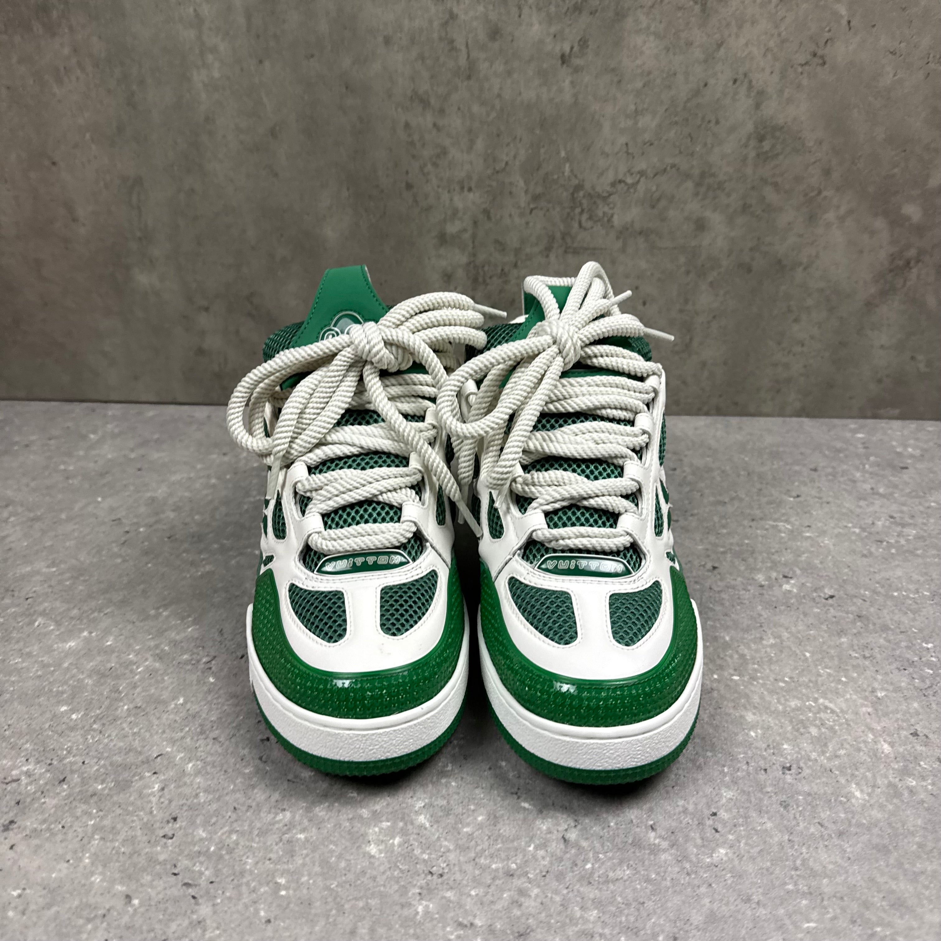 LOUIS VUITTON GREEN SKATES - EU41.5 (FITS UK 8.5)