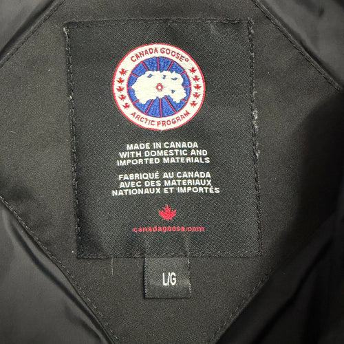 CANADA GOOSE WYNDHAM PARKA BLACK - (L)