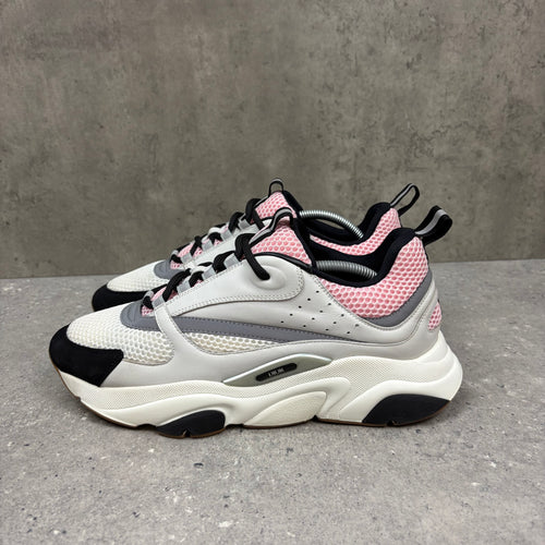 DIOR B22 WHITE / PINK - (EU 45 / UK 11)