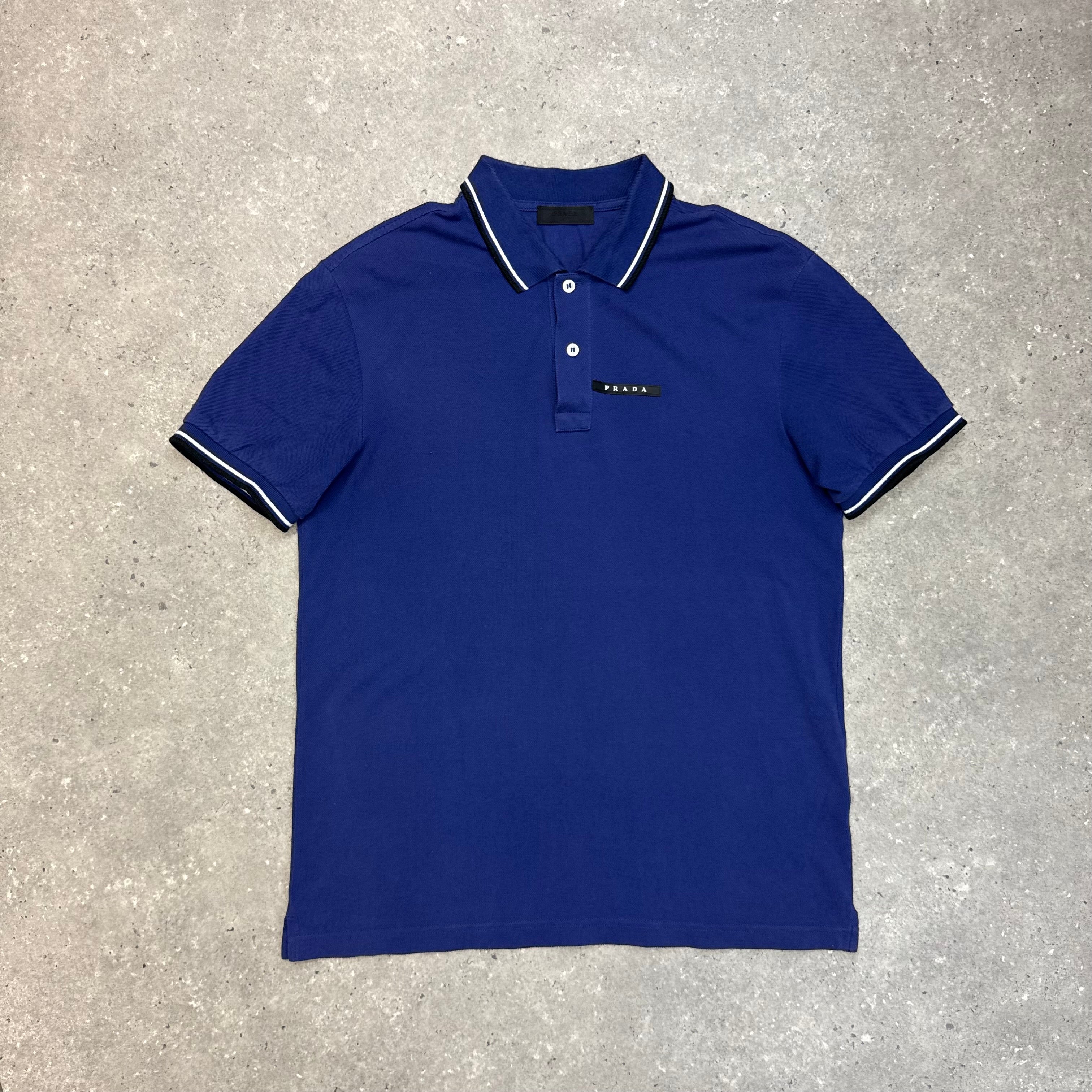PRADA POLO T-SHIRT - (FITS S/M)