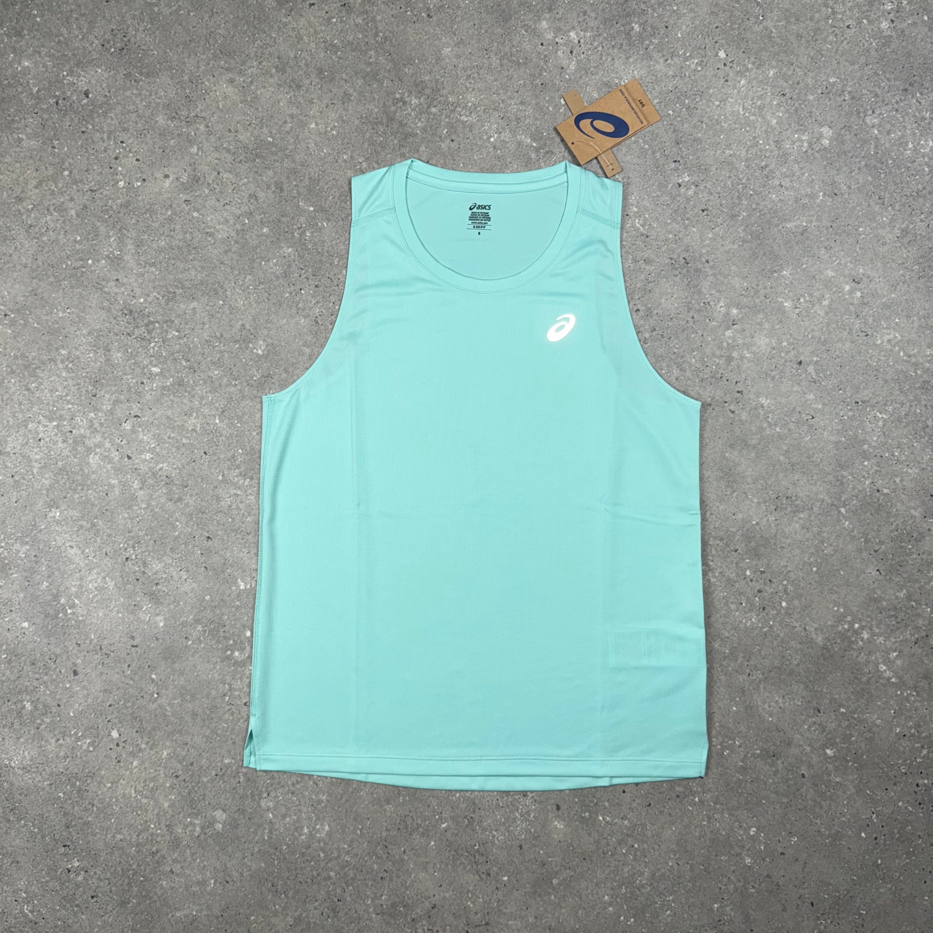 ASICS CORE VEST - OASIS GREEN