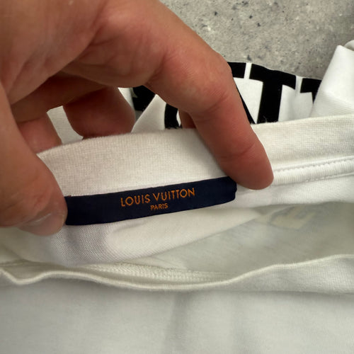 LOUIS VUITTON WHITE T-SHIRT - (XS)
