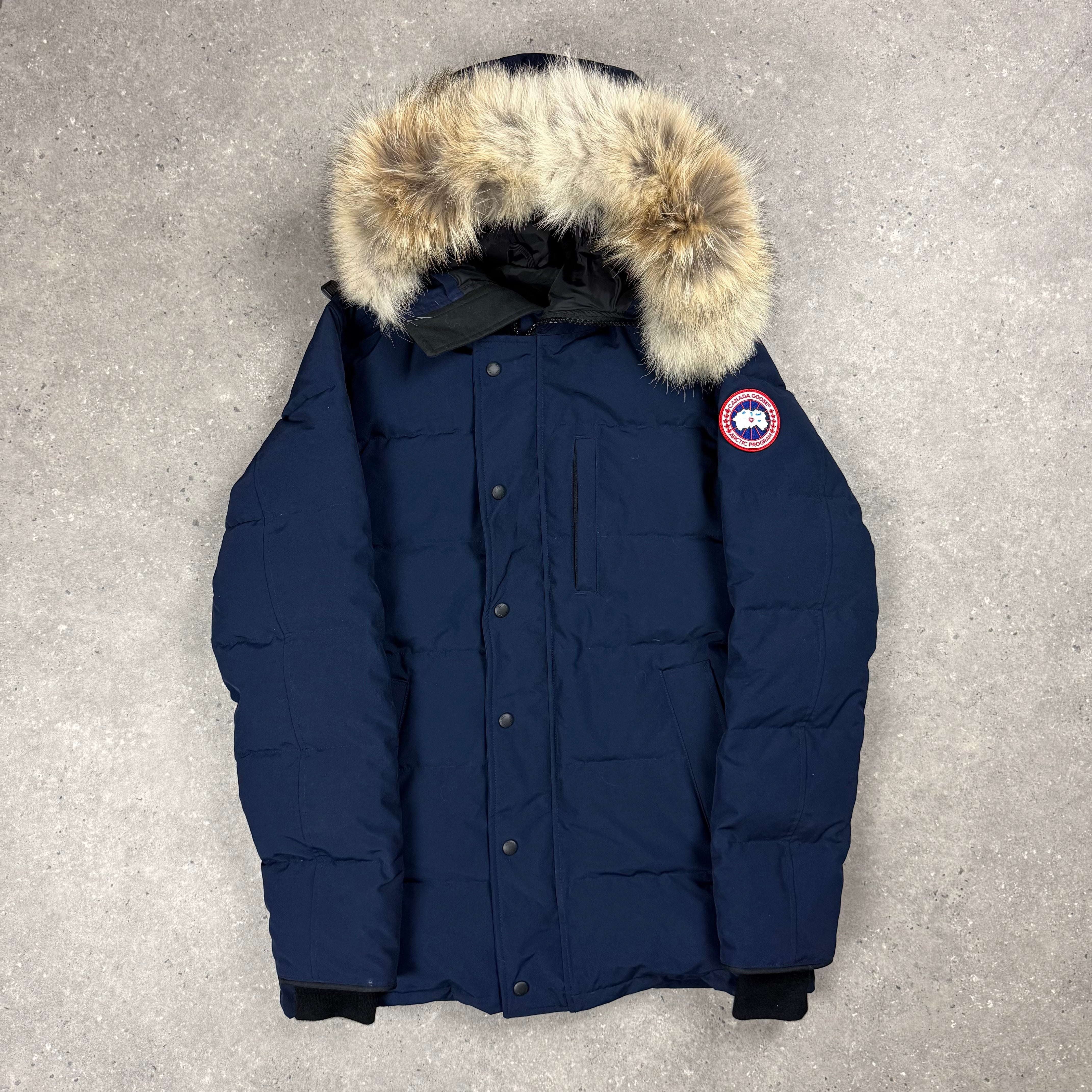 CANADA GOOSE CARSON PARKA ATLANTIC BLUE - (L)