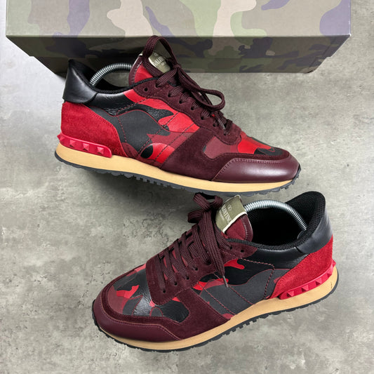 VALENTINO ROCKRUNNERS RED/BLACK (FITS 7/8)