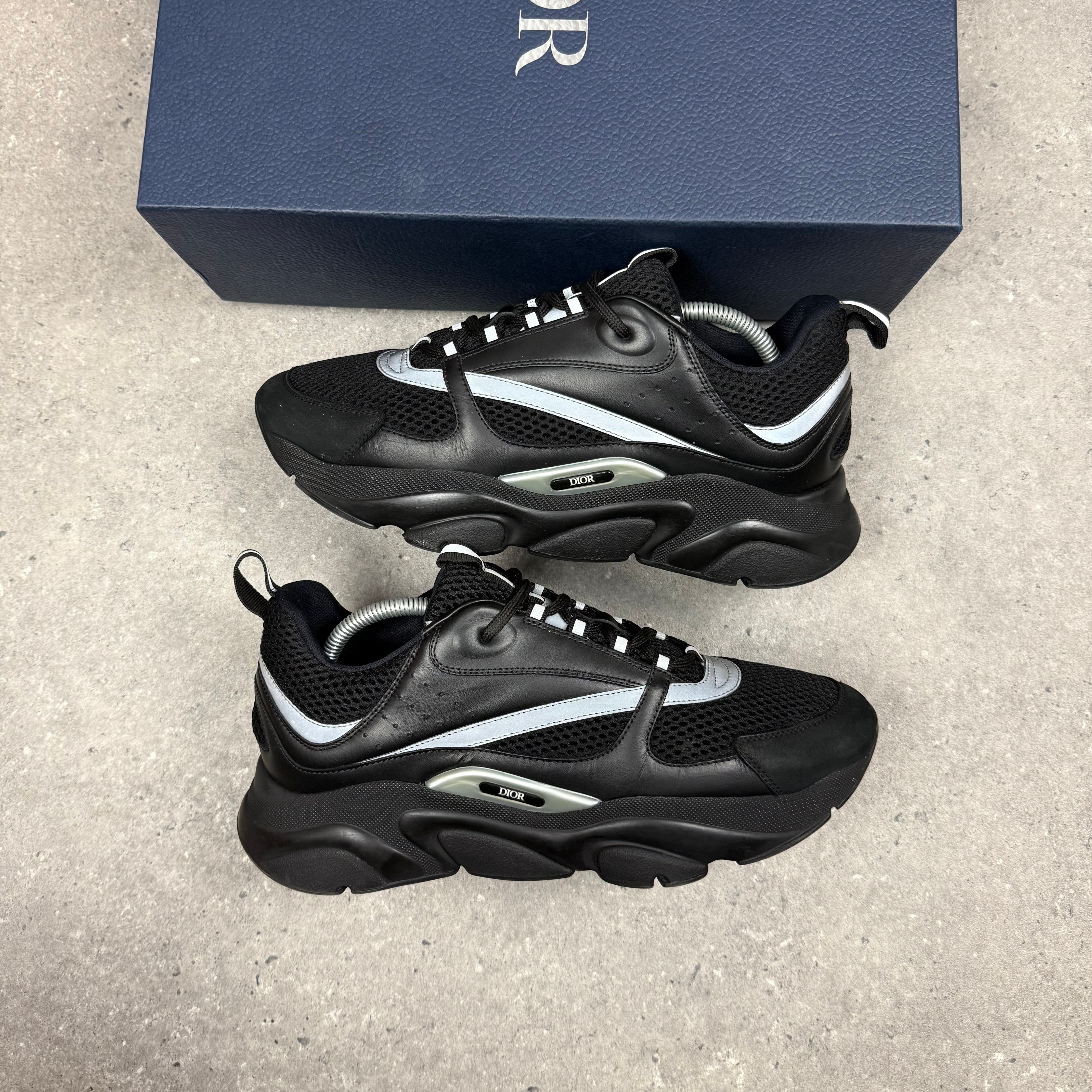 DIOR B22 BLACK - (EU44 / UK10)