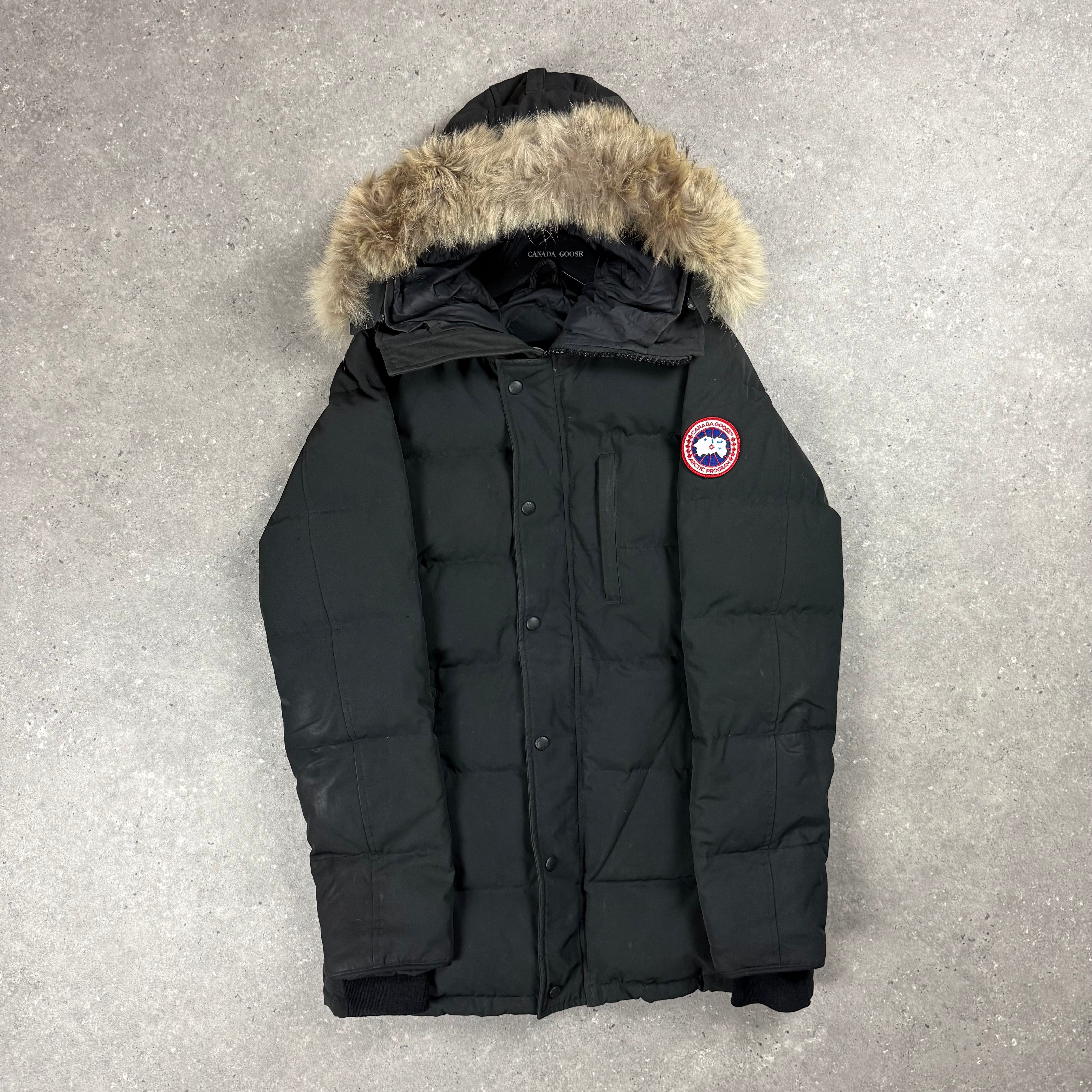 CANADA GOOSE CARSON PARKA BLACK - (M)