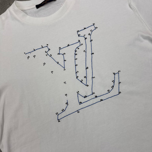 LOUIS VUITTON STITCH PRINT T-SHIRT - (L)