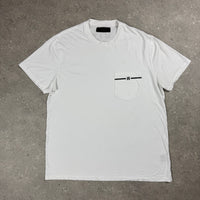 AMIRI MA LOGO T-SHIRT WHITE - (L)