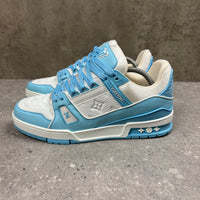 LOUIS VUITTON BLUE TRAINERS - EU41.5 (FITS UK 8.5)