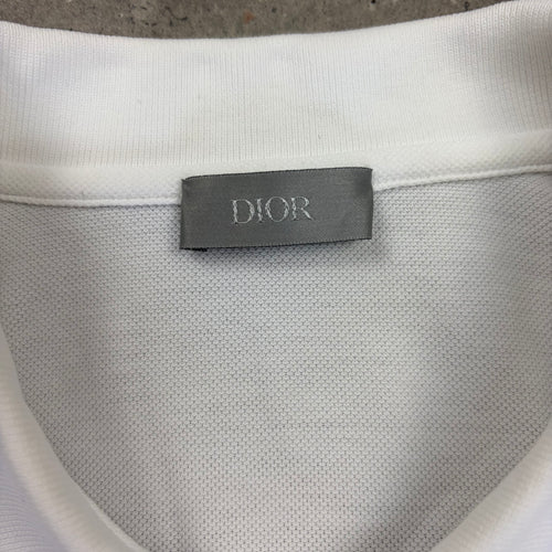 DIOR CD T-SHIRT WHITE - (L)