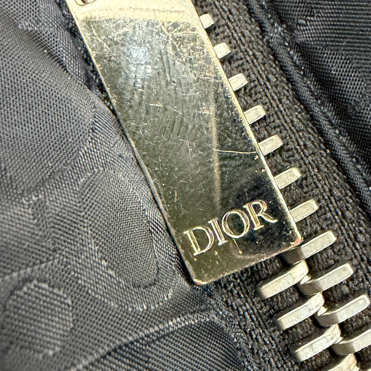 DIOR JACQUARD OBLIQUE JACKET BLACK - 46 (FITS S/M)