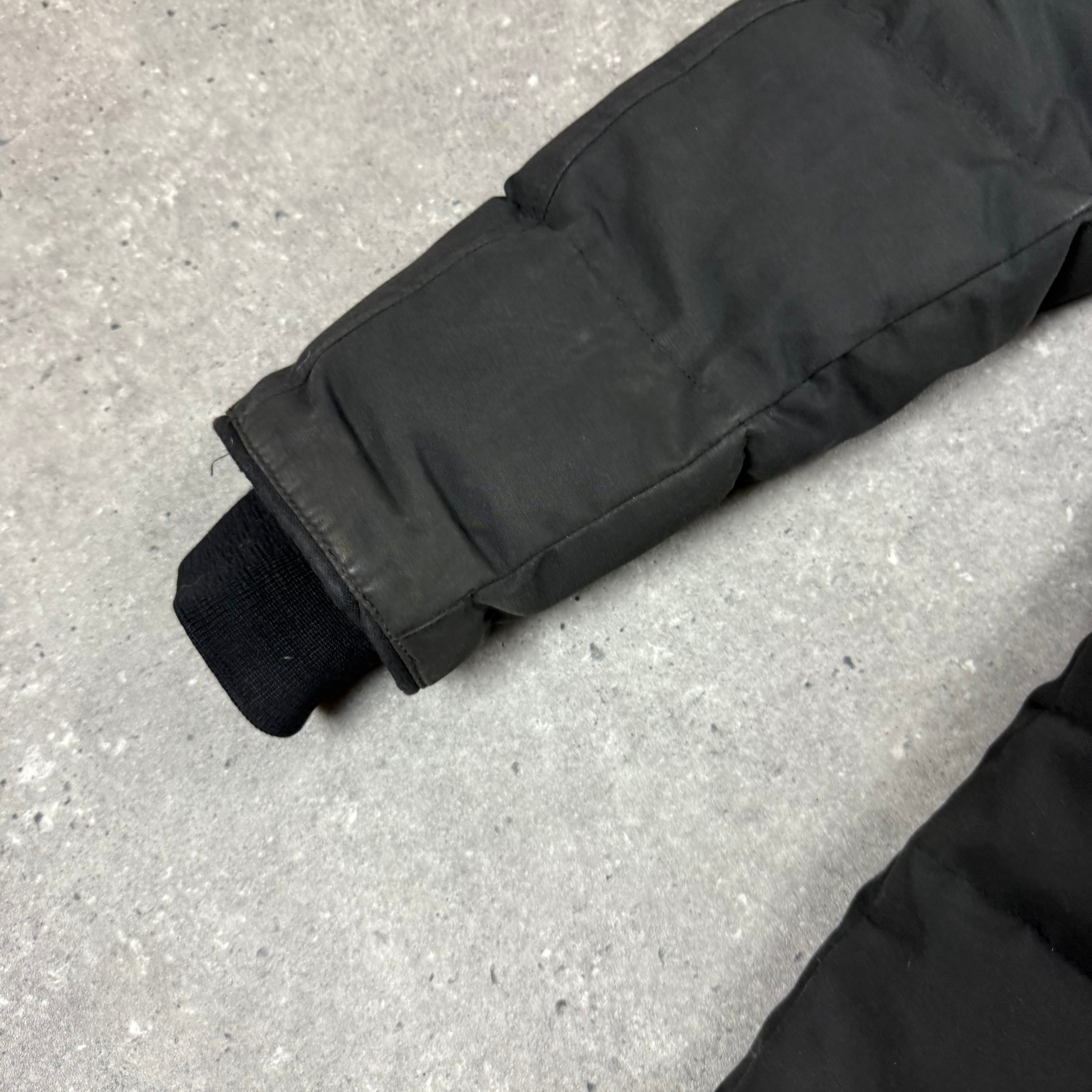 CANADA GOOSE CARSON PARKA  BLACK  - (S)
