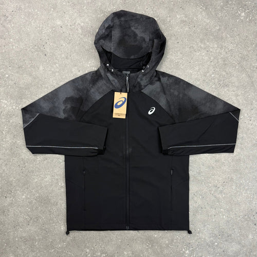 ASICS REFLECTIVE WINDRUNNER JACKET - BLACK