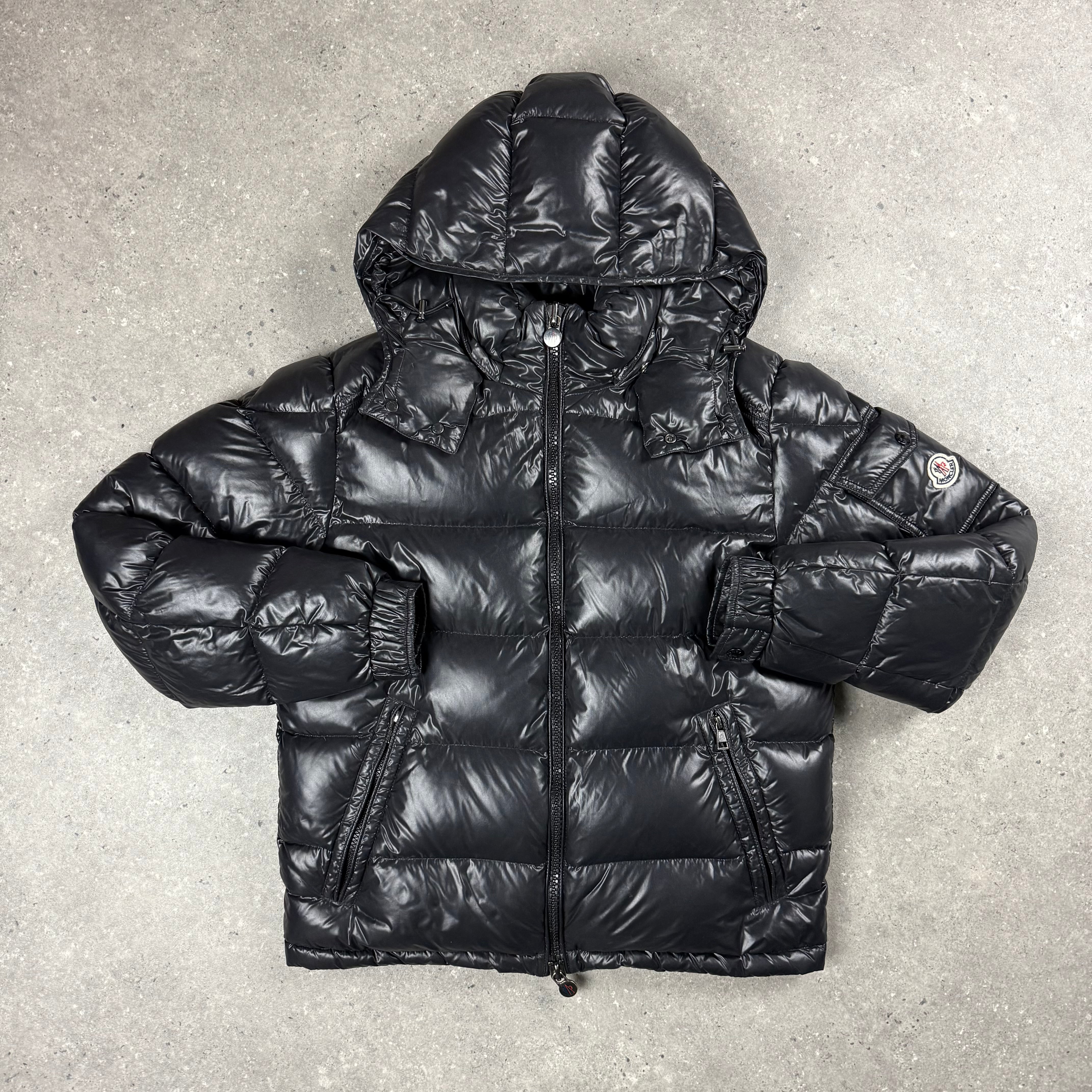 MONCLER MAYA JACKET BLACK - 2 (S/M)