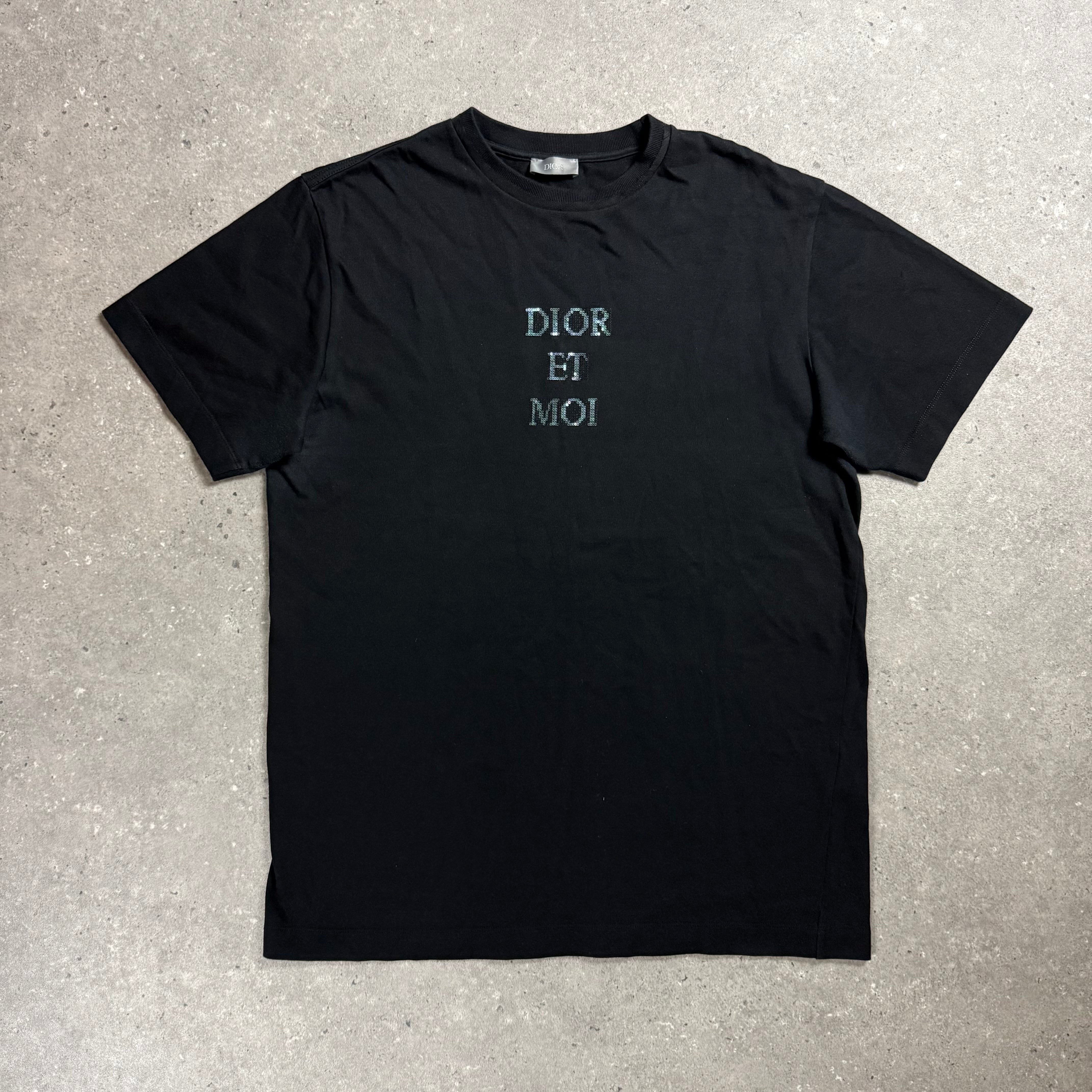 DIOR ET MOI T-SHIRT BLACK - (M)
