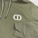 DIOR CD ICON HOODIE KHAKI - M (FITS S/M)