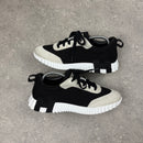 HERMES BOUNCING BLACK/CREAM - (EU42 / UK8)