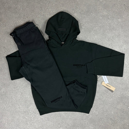ESSENTIALS BLACK “STRETCH LIMO” TRACKSUIT