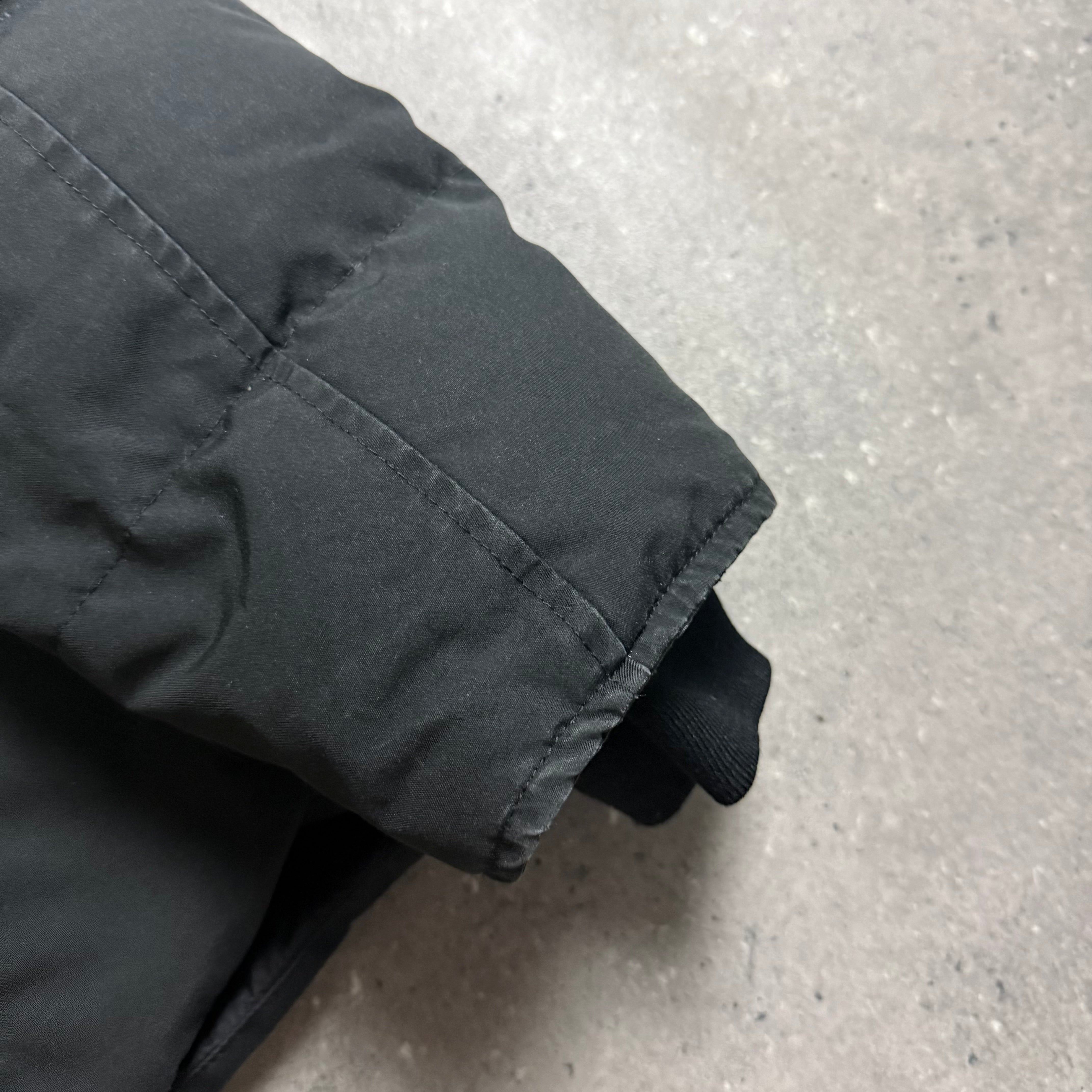 CANADA GOOSE WYNDHAM PARKA BLACK - (L)