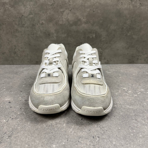 CHANEL RUNNERS WHITE -  (EU40 / UK6)