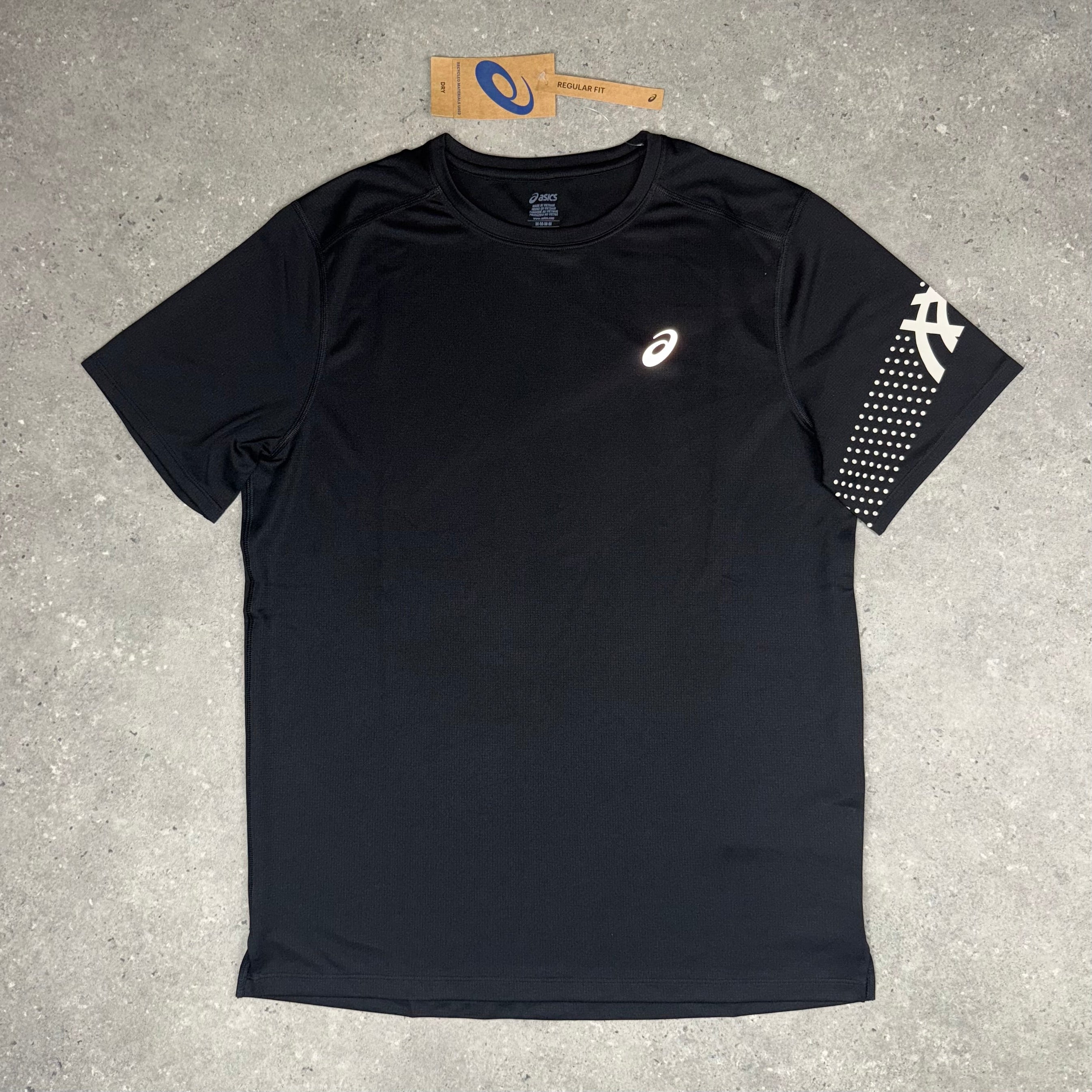 ASICS ICON T-SHIRT & SHORTS SET - BLACK