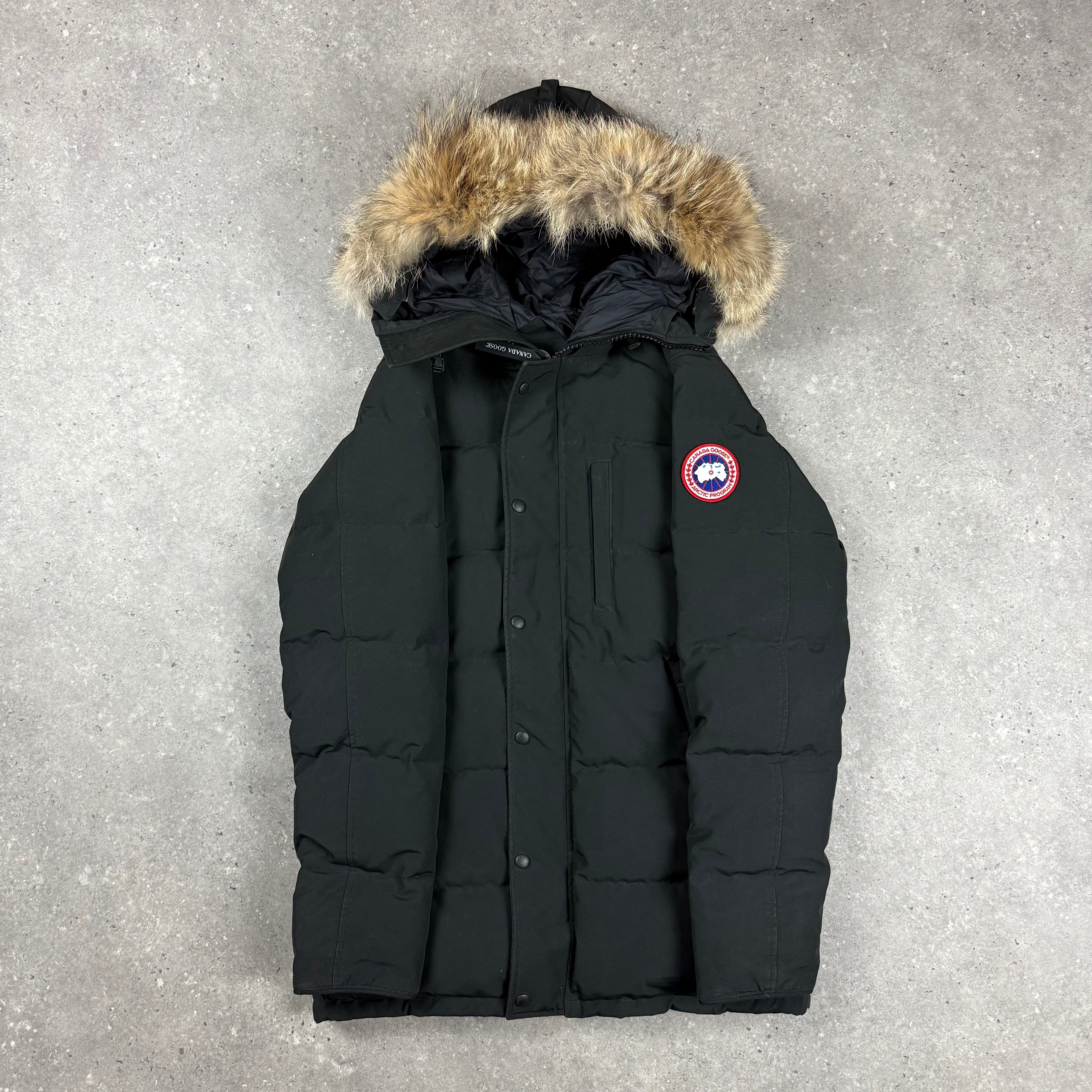 CANADA GOOSE CARSON PARKA BLACK - (M)