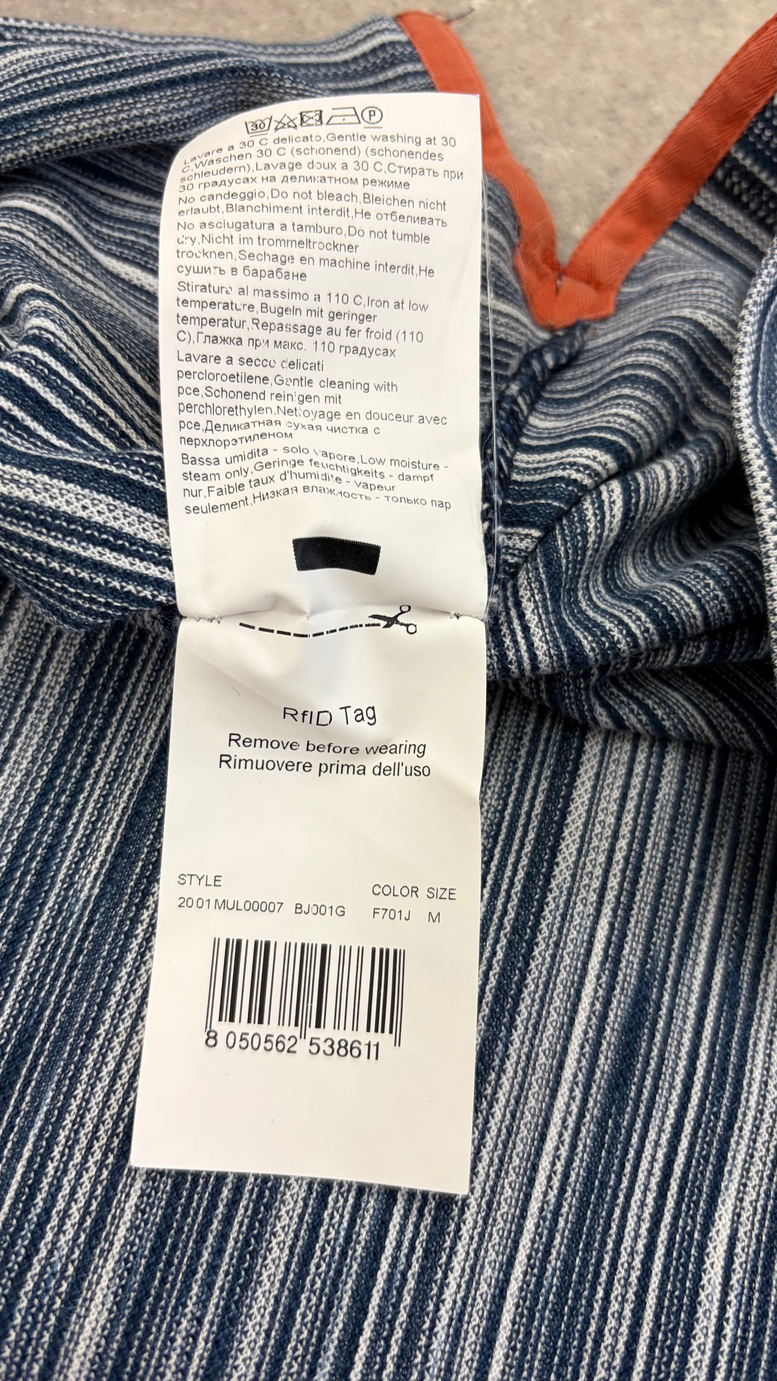 MISSONI T-SHIRT Blue - (M)