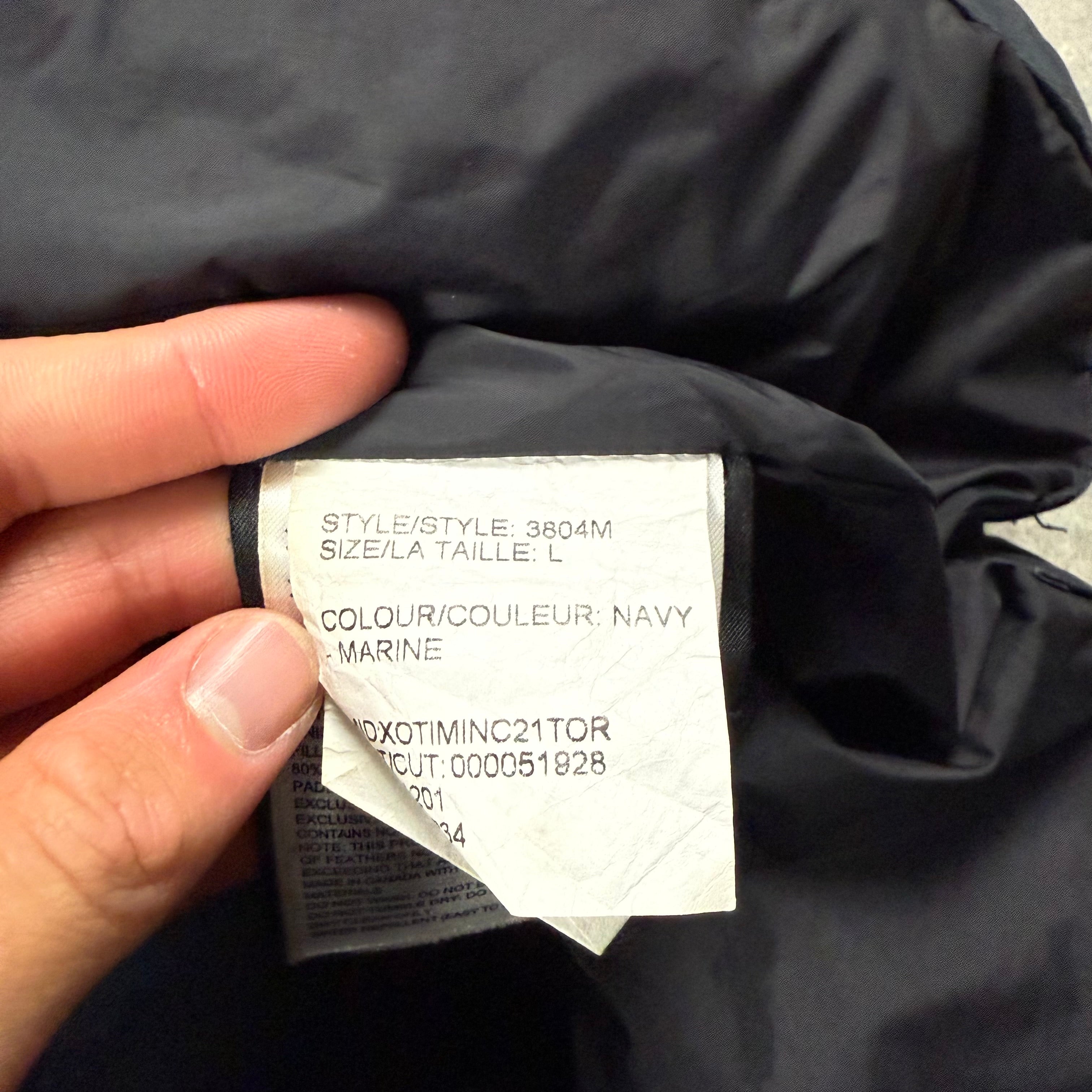 CANADA GOOSE MACMILLAN NAVY MARINE - (L)