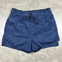 LOUIS VUITTON NAVY SWIM SHORTS - (M)