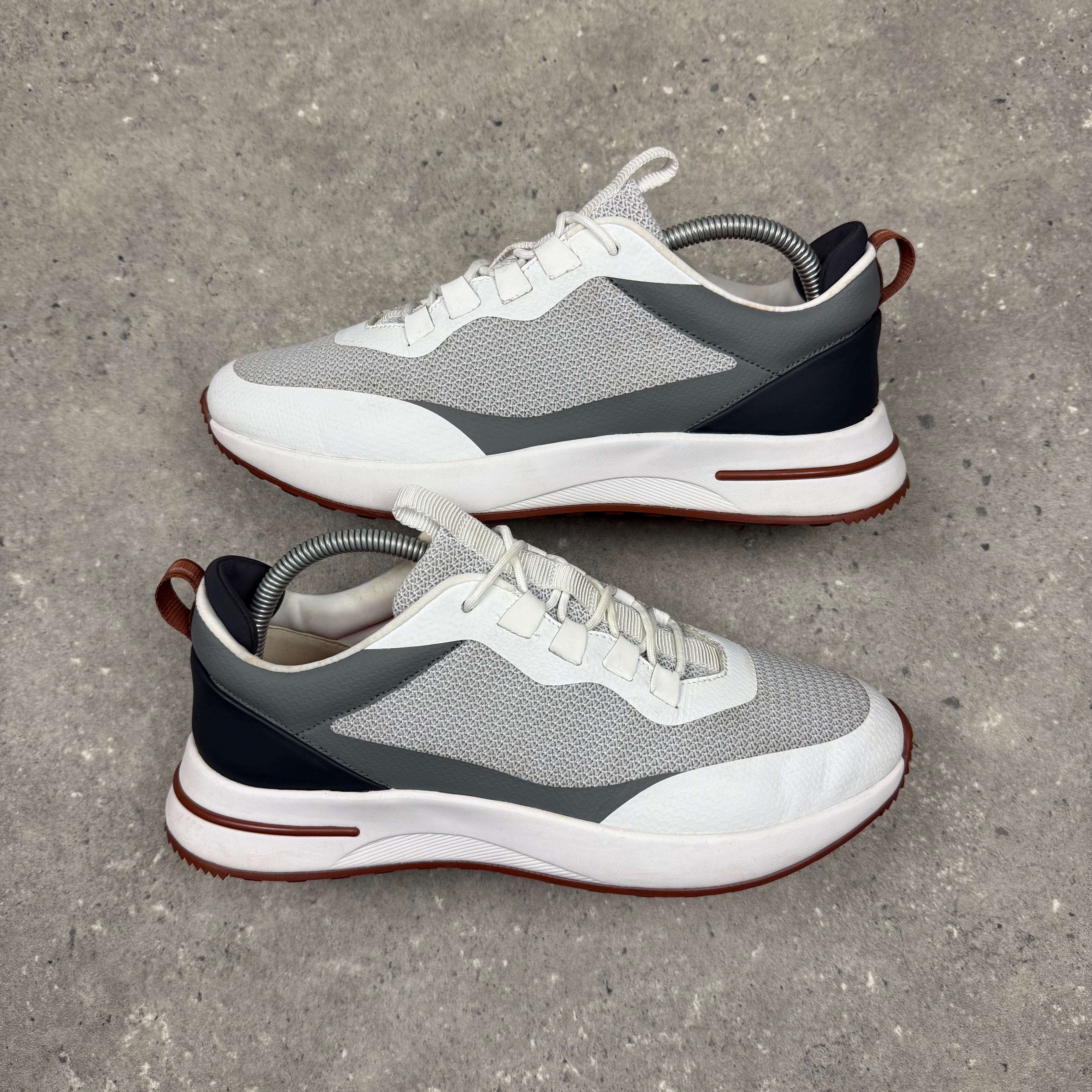 LORO PIANA WEEKEND WALK WHITE - EU40 (FITS UK 7)