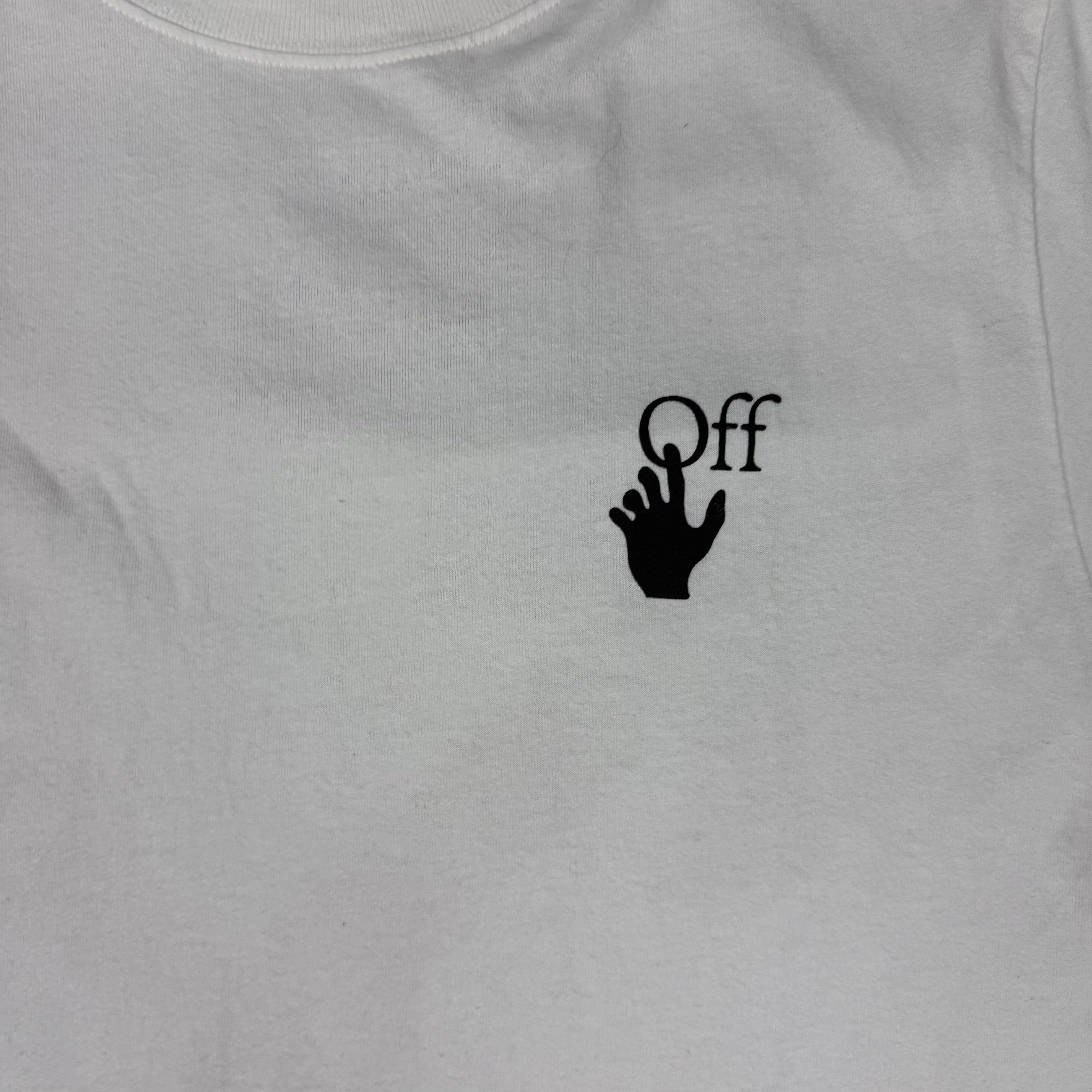 OFF WHITE T-SHIRT WHITE - (S)