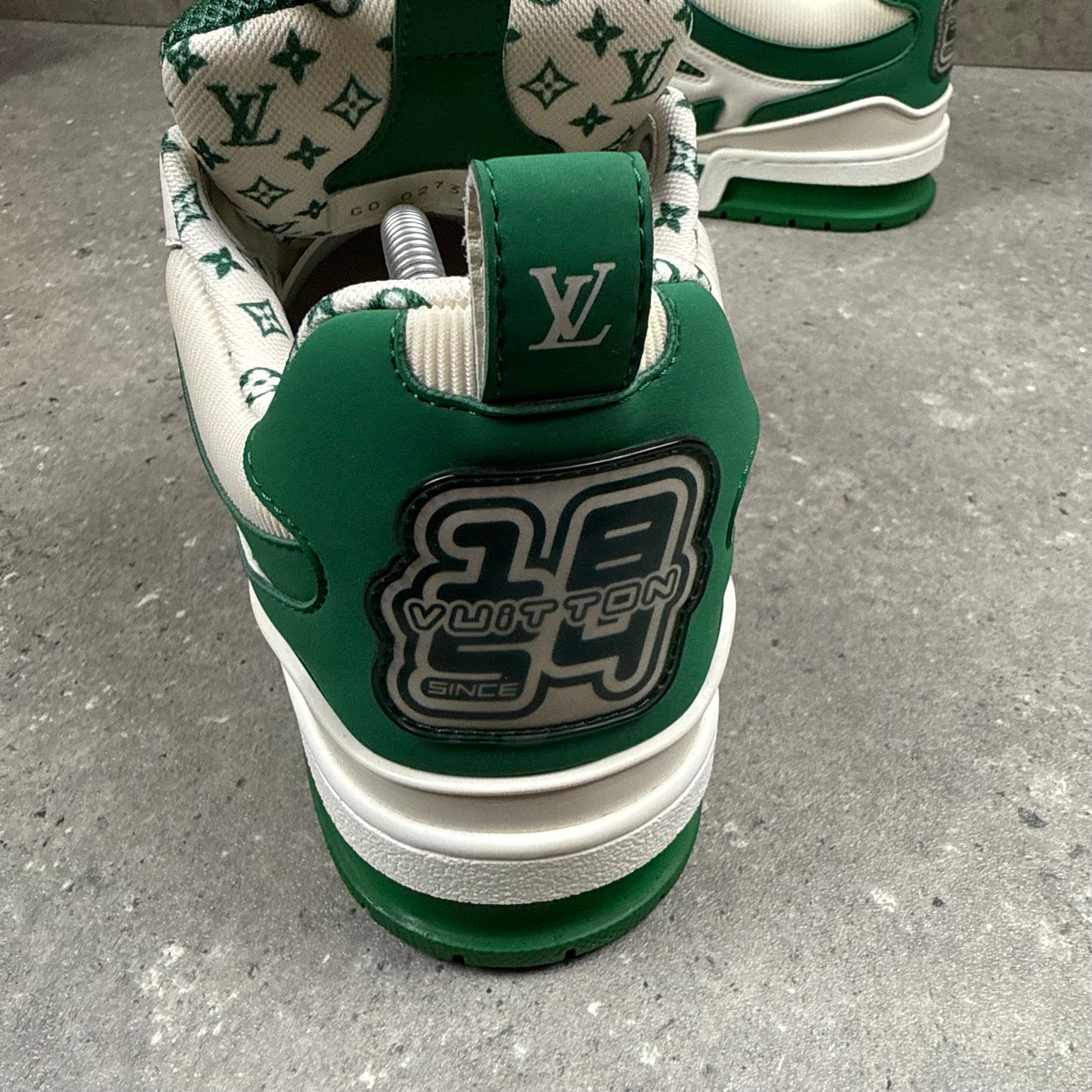 LOUIS VUITTON GREEN SKATES - EU41.5 (FITS UK 8.5)