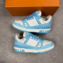 LOUIS VUITTON BLUE TRAINERS - EU41.5 (FITS UK 8.5)